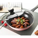 Ceramic Pans Manufacturer - 28cm Deep-Mouth Non-Stick Ceramic Frying Pan