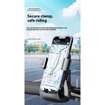 Motorcycle Phone Mounts Factory - Anti-vibration Food Delivery Phone Holder