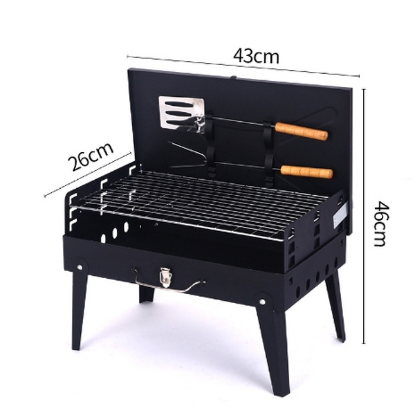 BBQ Grills Manufacturer - Portable Folding Steel Charcoal Stove Camping