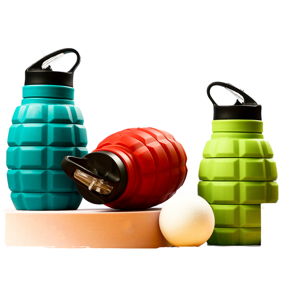 Water Bottles Factory - Creative Collapsible Silicone Kettle Sports Logo