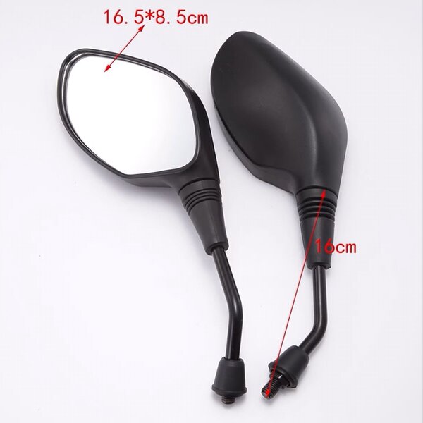 Motorcycle Mirrors Factory - Yamaha Fushiguro Rearview Mirror Replacement