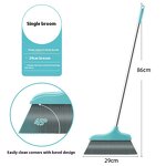 Cleaning Tools Manufacturer - Magnetic Snap Broom Dustpan Set Household