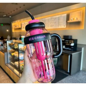 Water Bottles Factory - Portable Cup with Handle Strainer Tea Coffee