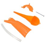 Motorcycle Funnels Manufacturer - Multi-functional Oil Funnel Three-piece