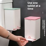 Bathroom Storage Manufacturer - Wall-mounted Tampon Box Dustproof Cover