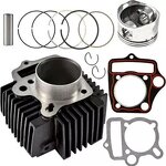Motorcycle Cylinders Supplier - 52.4MM Cylinder Piston Ring Gasket Kit