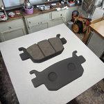 Motorcycle Brake Pads Supplier - FN187 125 F150CC Disc Brake Pad New