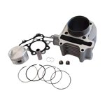 Motorcycle Cylinders Manufacturer - GY6-150 57.4MM Cylinder Piston Kit