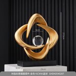 Resin Decor Manufacturer - Abstract Shape Implied Tabletop Wine Cabinet