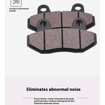 Motorcycle Brake Pads Factory - TBT110 Disc Brake Pads Spring Clipper