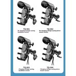 Motorcycle Phone Mounts Supplier - Shock-absorbing Charging Phone Stand