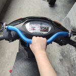 Motorcycle Brackets Manufacturer - Vespa Sprint Phone Holder Handrail