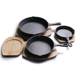 Cast Iron Pans Manufacturer - Small Large Non-Stick Egg Pan Induction