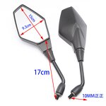 Motorcycle Mirrors Factory - Yamaha Electric Scooter Rearview Mirrors