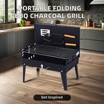 BBQ Grills Manufacturer - Portable Folding Steel Charcoal Stove Camping