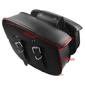 Motorcycle Bags Factory - Universal Saddle Bag with Shoulder Straps