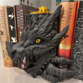 Resin Crafts Factory - Dragon Magic Book Small Ornaments Home Decor