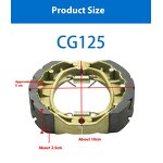 Motorcycle Brake Shoes Factory - CG125 Motorcycle Brake Shoes Replacement