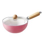 Ceramic Pots Supplier - Small Non-Stick Wok Gas Stove Lid Baby Pot