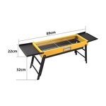 BBQ Grills Factory - Portable Mini Gas Smokeless Grill Stainless Steel