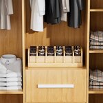 Closet Organizer Supplier - Foldable Fabric Belt Storage Box Multi-Compartment