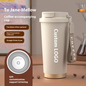 Thermos Cups Manufacturer - 316 Stainless Steel Ceramic Double Drink Cup