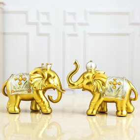 Resin Decor Supplier - European Crown Lovers Gift Desktop Decoration