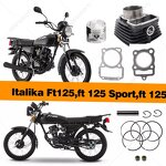 Motorcycle Cylinders Factory - FT125 56.5MM Cylinder Sleeve Black Kit