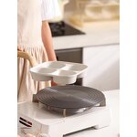 Fry Pans Supplier - Thickened Medical Stone Non-Stick 4-hole Breakfast