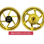 Motorcycle Wheels Factory - Giorno 125 Aluminum CNC Wheels 12 Inch Hub