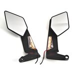 Motorcycle Mirrors Manufacturer - Universal Fixed-wing Rearview Mirror
