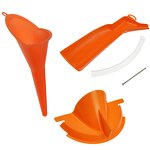 Motorcycle Funnels Manufacturer - Multi-functional Oil Funnel Three-piece