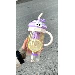 Plastic Cups Manufacturer - Large Capacity Student Straw Cup Simple Ice