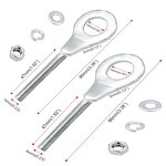 Motorcycle Parts Factory - QA50 CT70 Axle Chain Adjuster