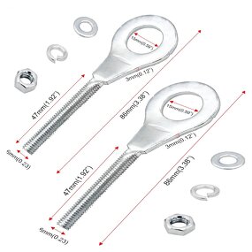 Motorcycle Parts Factory - QA50 CT70 Axle Chain Adjuster