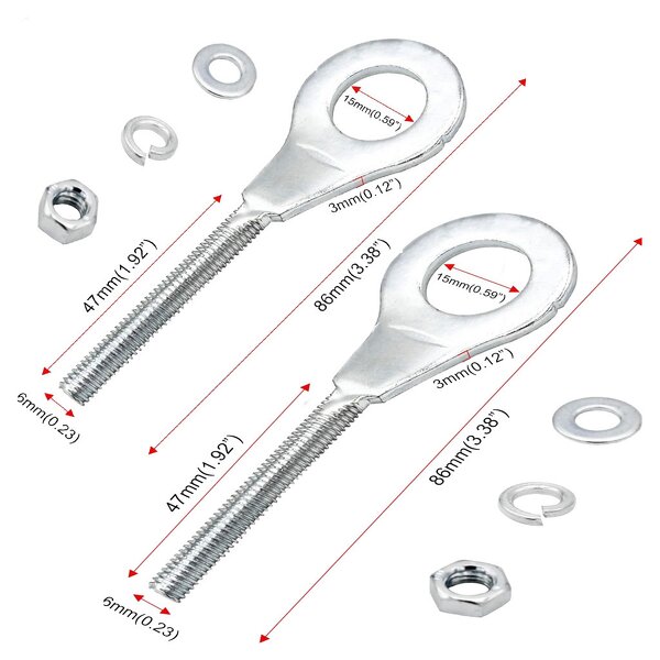 Motorcycle Parts Factory - QA50 CT70 Axle Chain Adjuster