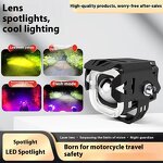 Motorcycle Lights Manufacturer - Angel Eyes DRL Strobe Four Modes Mini
