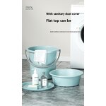 Wash Basins Factory - Portable Thickened Basin with Cover Three-piece