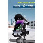 Motorcycle Phone Mounts Manufacturer - 2025 Wireless Charging Shock Absorption