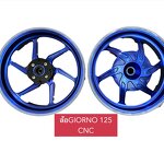 Motorcycle Wheels Factory - Giorno 125 Aluminum CNC Wheels 12 Inch Hub