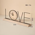 Home Decor Manufacturer - Creative TV Cabinet Clock Desktop Decoration