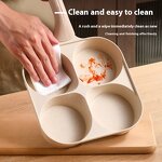 Fry Pans Supplier - Thickened Medical Stone Non-Stick 4-hole Breakfast