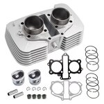 Motorcycle Cylinders Manufacturer - DM250 67MM Cylinder Piston Complete Kit