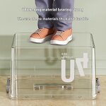 Storage Bins Manufacturer - Large Transparent Portable Folding Storage Box