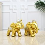 Resin Decor Supplier - European Crown Lovers Gift Desktop Decoration