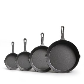 Cast Iron Pans Manufacturer - Small Large Non-Stick Egg Pan Induction