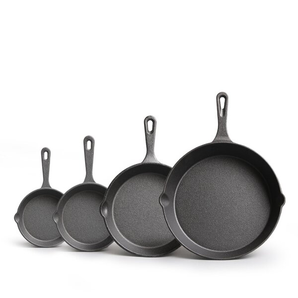 Cast Iron Pans Manufacturer - Small Large Non-Stick Egg Pan Induction