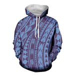 Pullover Hoodie Factory - OEM Polynesian Samoa Tribal