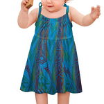 Girls' Dress Factory - OEM Polynesian Tribal Tie-Dye
