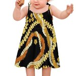 Girls' Dress Factory - OEM Hot Selling Hawaiian Tropical